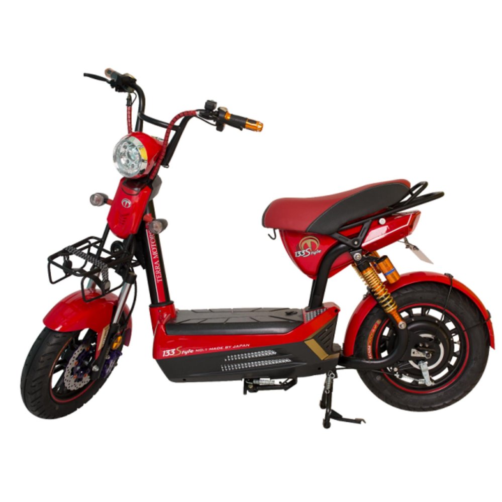 Xe điện M133s Rio (đỏ) tặng áo mưa cao cấp