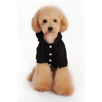 YJJZB Fashion Soft Cotton Dog Hoodie Pet Clothes - intl
