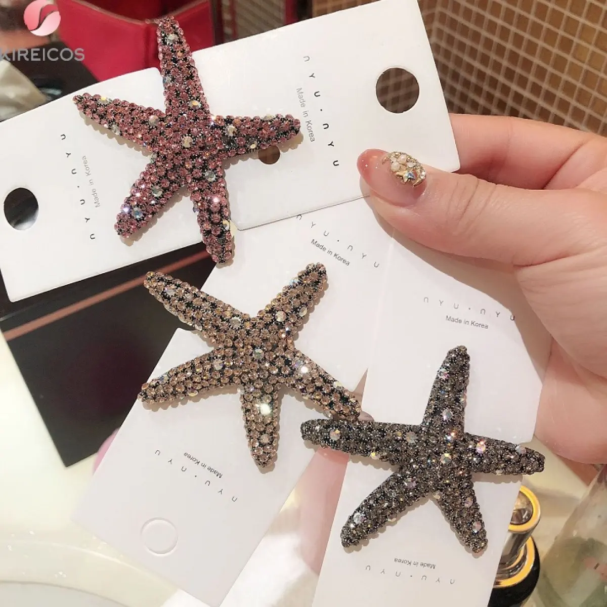 Kẹp Toc Ngoi Sao Biển Lớn đinh đa Cao Cấp Sang Trọng Lazada Vn