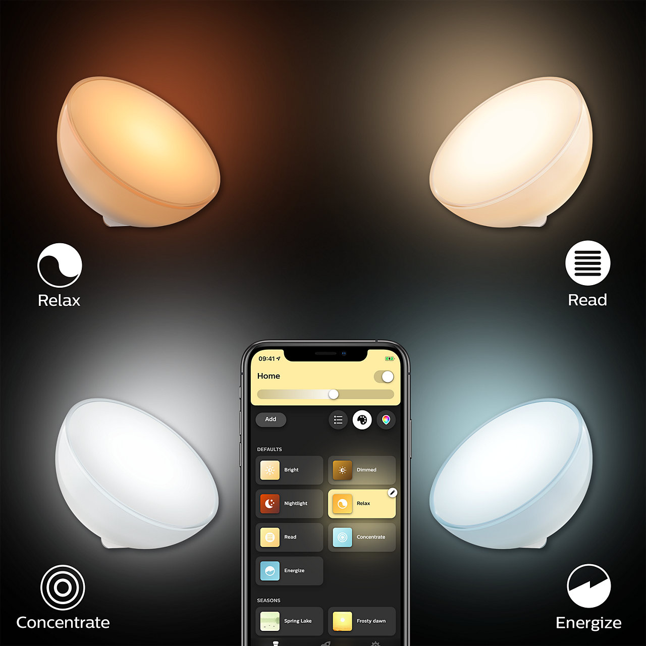 Đèn Thông Minh Philips Hue Go Portable Light - Hàng Nhập Khẩu