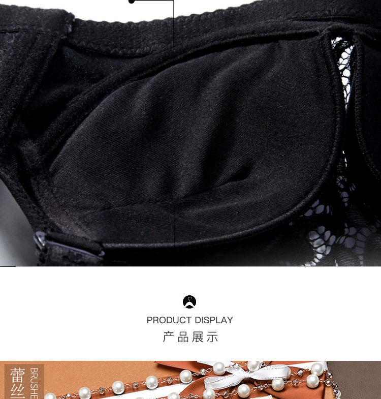 Sheet suit rims bra suit them sexy lady underwear of the type that wipe a bosom exposed bra prevention 10