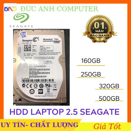 ❀ﺴ Ổ cứng laptop Hiệu SEAGATE 160gb 250gb 320gb 500gb chuẩn Sata- Bảo Hành 12