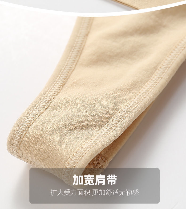 2 piece in middle-aged and old bra cotton vest mother female middle-aged women without rims plus-size underwear bra 29