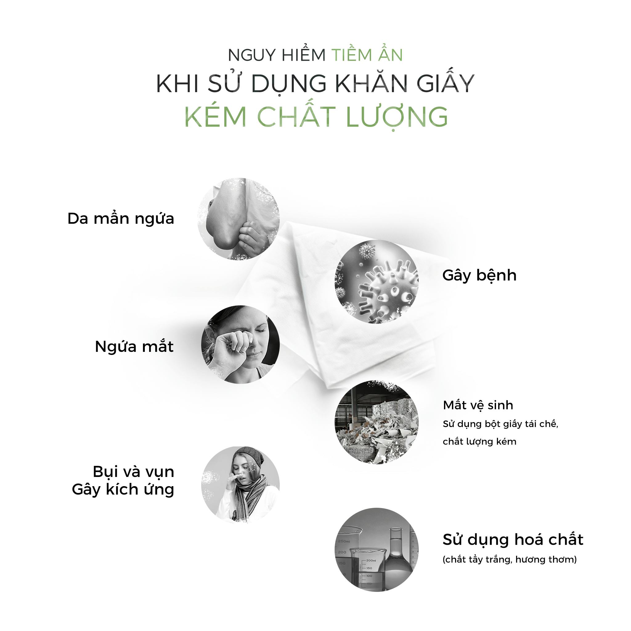 Khăn giấy tre Fudo - Combo (4 gói giấy rút + 10 cuộn không lõi) - Giấy vệ sinh Fudo: 100% bột tre, không tạo mùi, không tẩy trắng