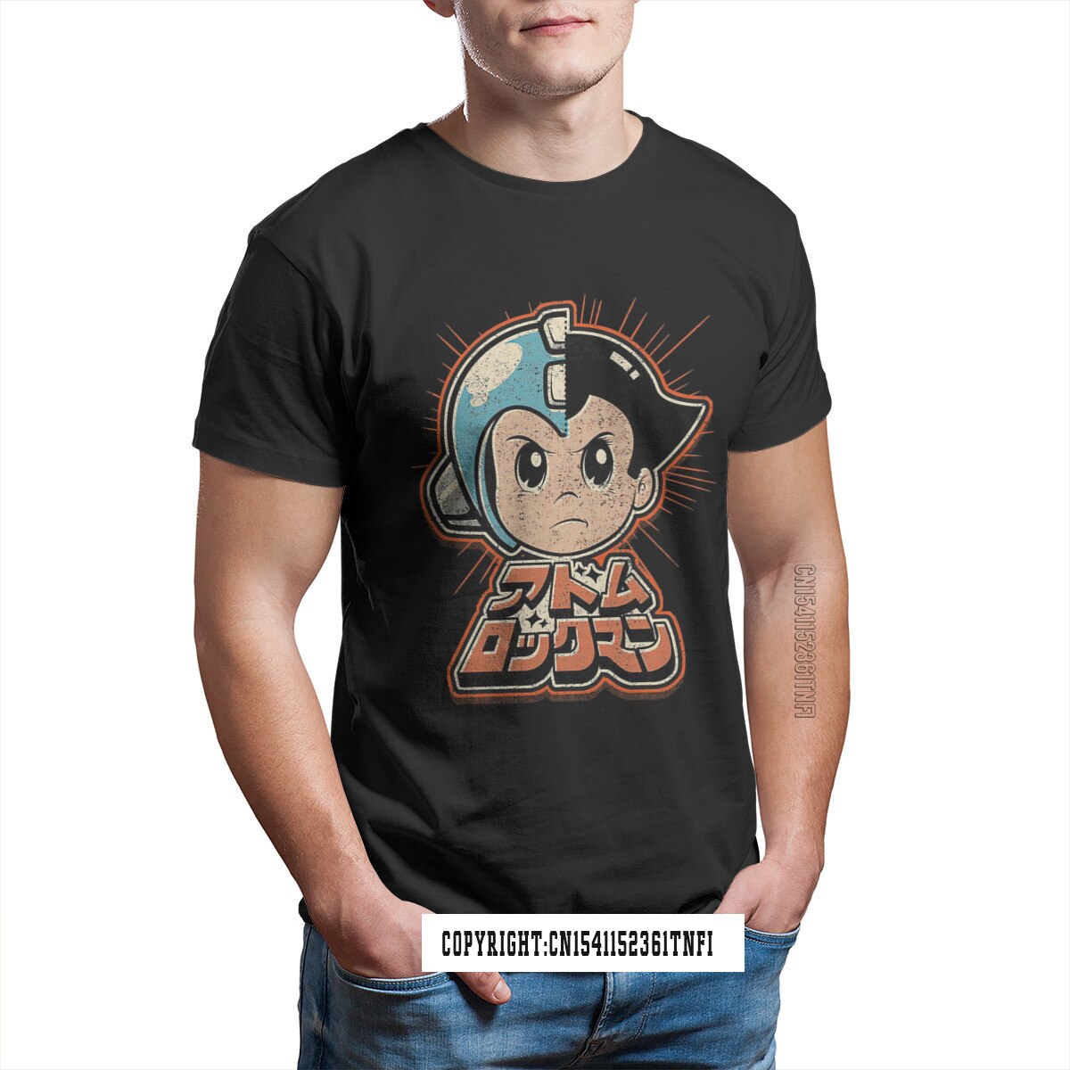 Astro Boy Classic T-Shirt, Anime Graphic T-Shirts