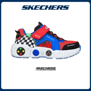 สินค้า Skechers สเก็ตเชอร์ส รองเท้า เด็กผู้ชาย Gametronix Shoes 402260L-BLMT
