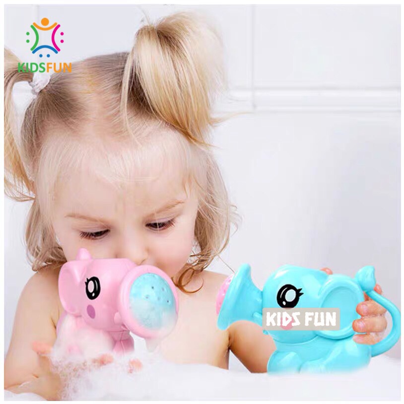 Đồ chơi mùa hè, đồ chơi bồn tắm cho trẻ em từ 1 tuổi trở lên, đồ chơi nhà tắm rót nước hình con voi ngộ nghĩnh nhựa ABS cao cấp 2