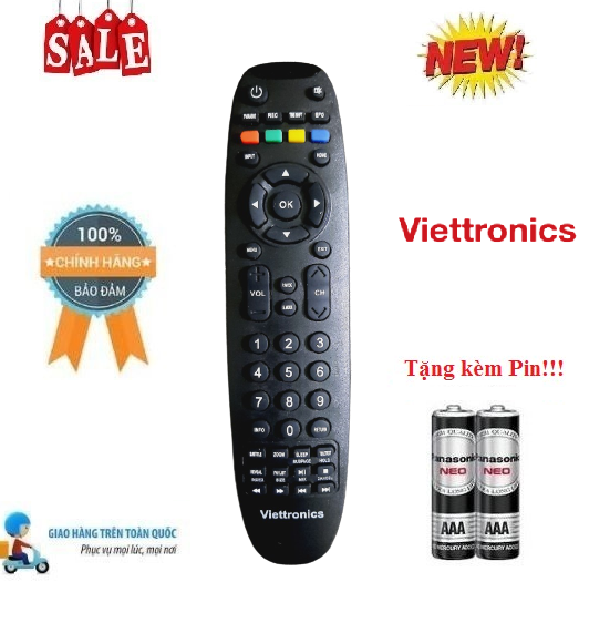 Remote Điều khiển TV Viettronics- Hàng chính hãng Viettronics mới ...