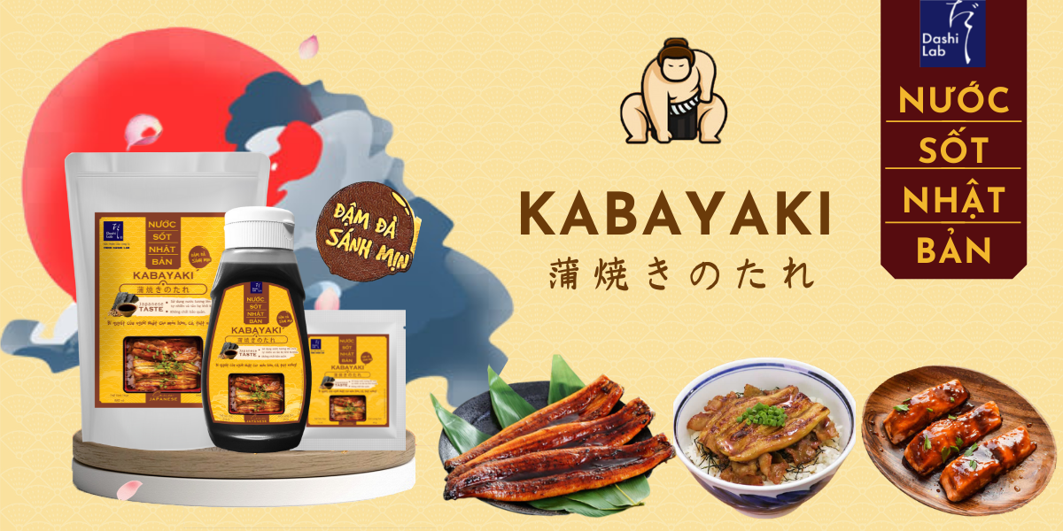 Nước Sốt Kabayaki Nhật Bản - Dashi Lab - 340g/chai