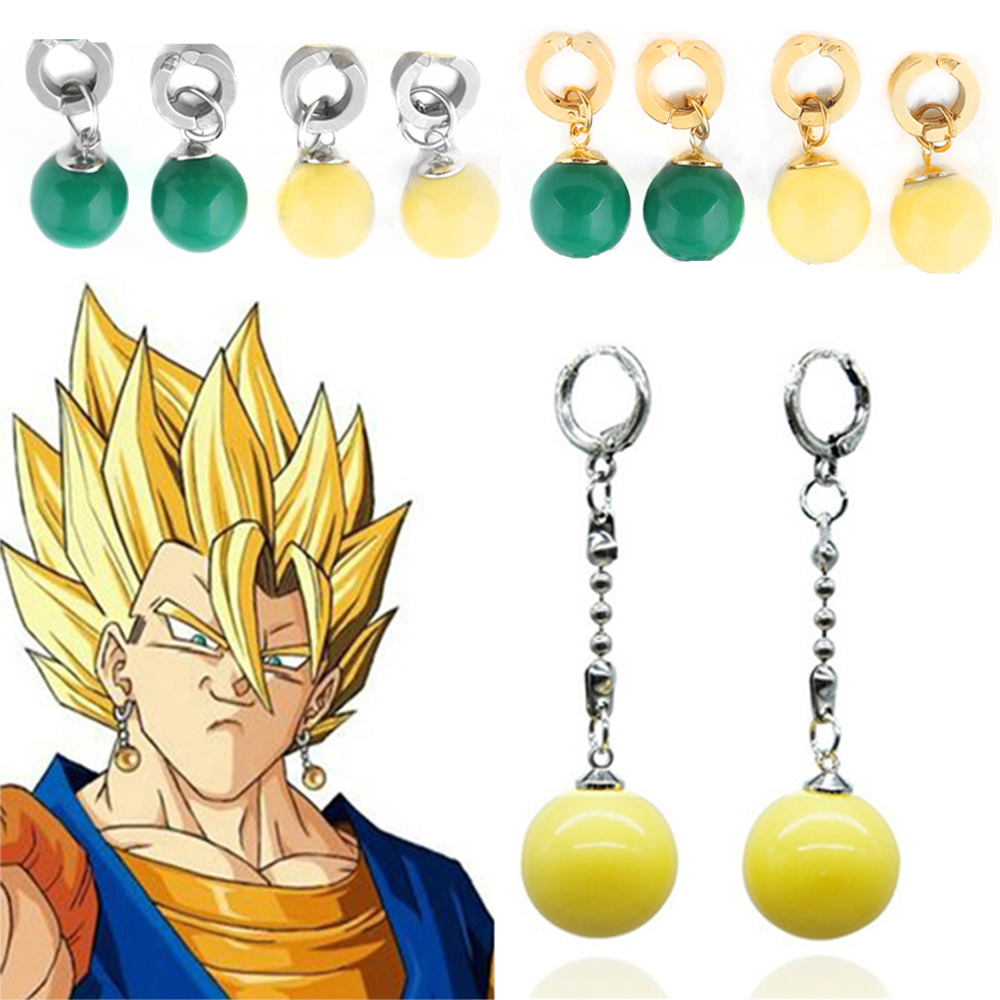 Dragon Ball Z Potara Replica Drop Earrings