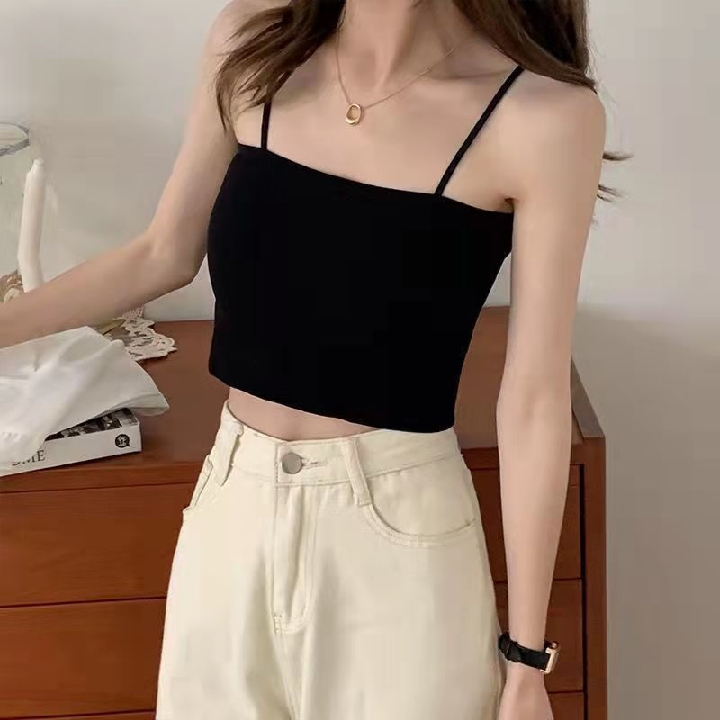 Han edition sports girl underwear female students show chest be small condole belt wrapped chest exposed them proof vest that wipe a bosom to wear outside 11