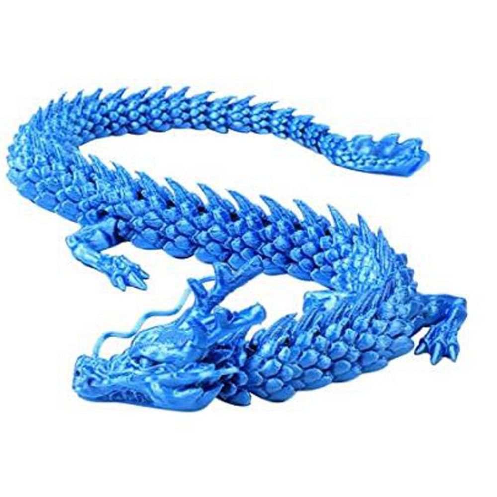 Figurine 3D Printed Dragon 3D Printed Articulated Dragon with