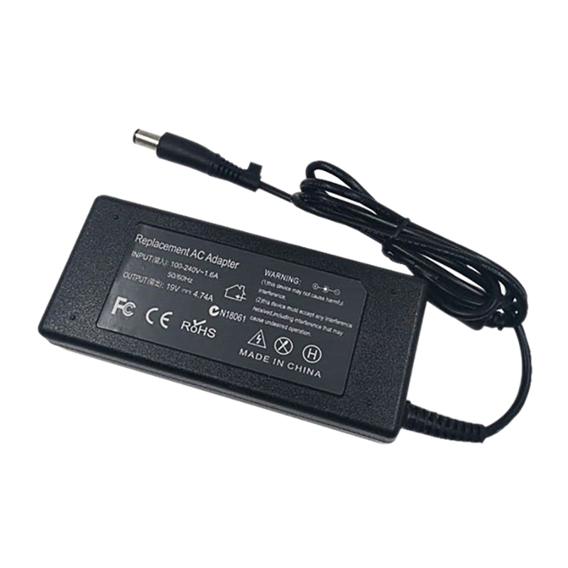 Laptop Power Adapter Universal 90W AC100V-240V to DC 19V    Plug for HP Laptop Charger 