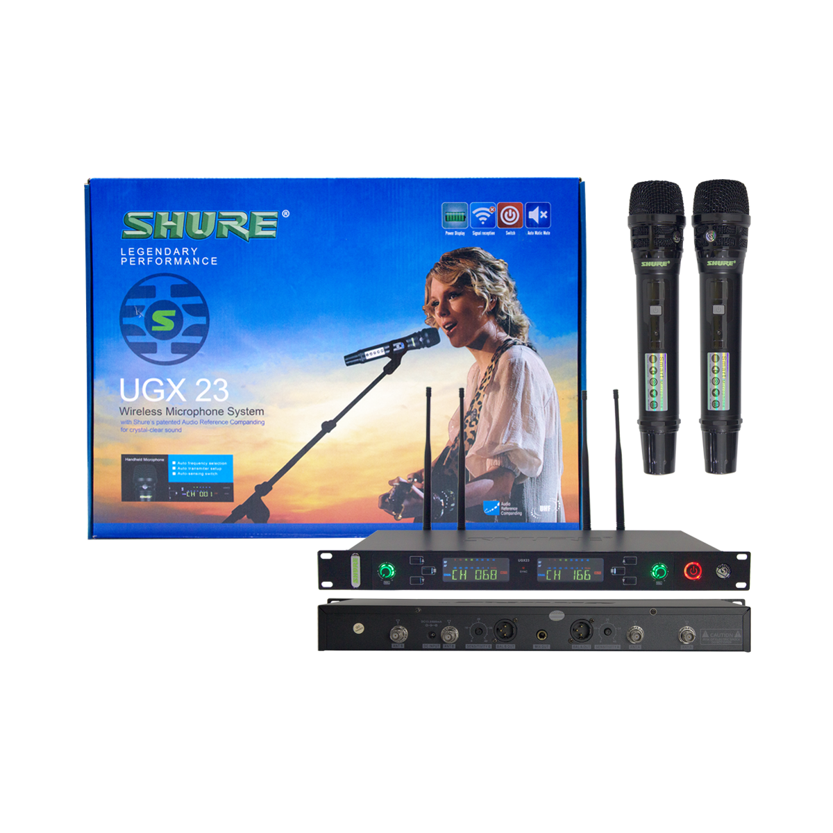 Micro UGX23 II micro karaoke chống hú giá rẻ