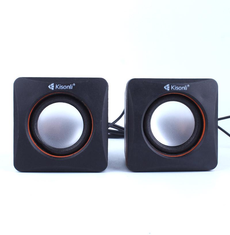 Guangzhou manufacturer Kisonli 20 bookshelf mini neodymium bass q9 speaker with USB