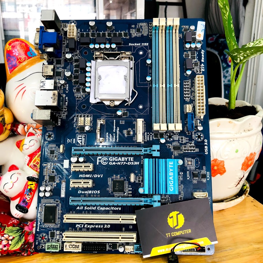 Mainboard Gigabyte H77 Ds3h Socket 1155 Hỗ Trợ Full Cpu I5 I7 Lazada Vn