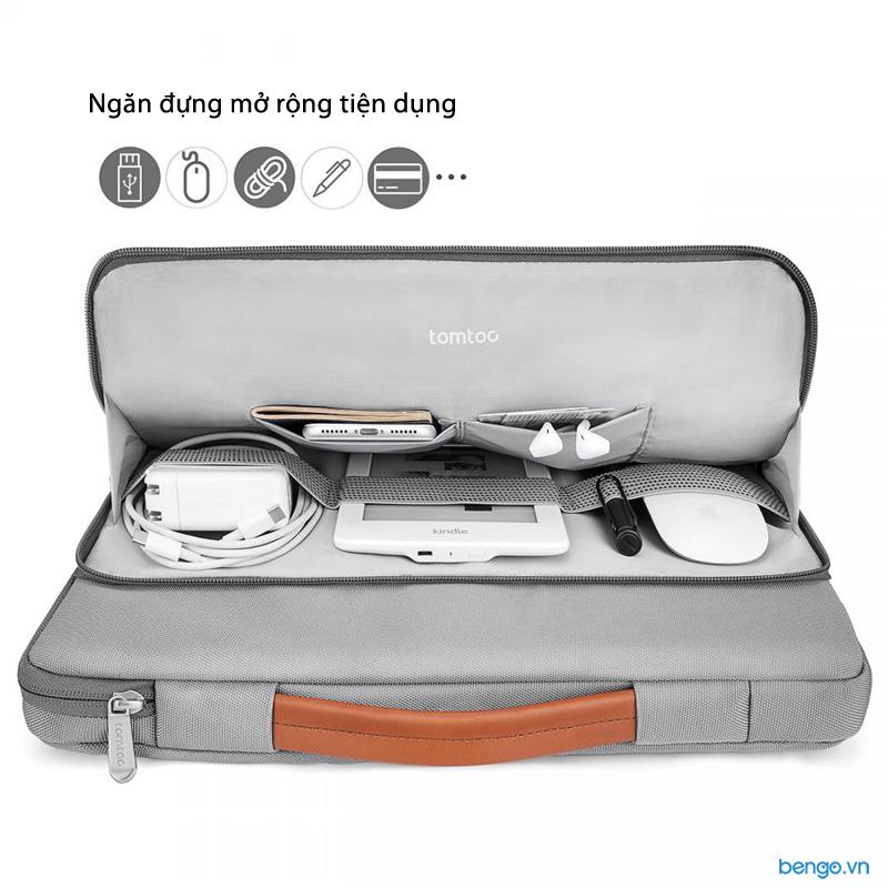 Túi xách chống sốc MacBook Pro 15” New TOMTOC (USA) Briefcase