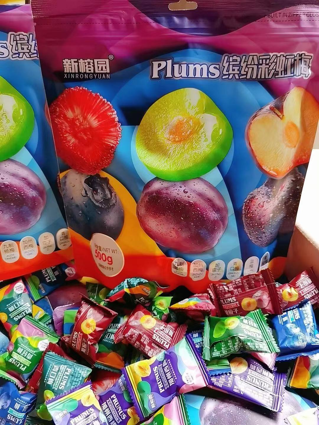 Ô mai mận mix 6 loại túi 500g