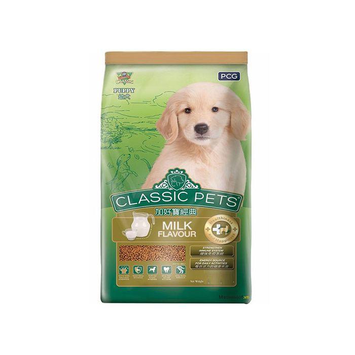 ✺ Classic pets puppy thức ăn khô cho chó con vị sữa 400gr