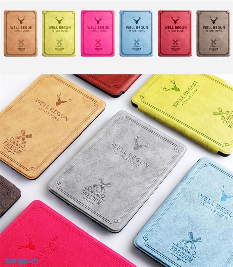Bao da Kindle Paperwhite 2018 thế hệ 4 (10th) Họa tiết Well Begun is Half Done
