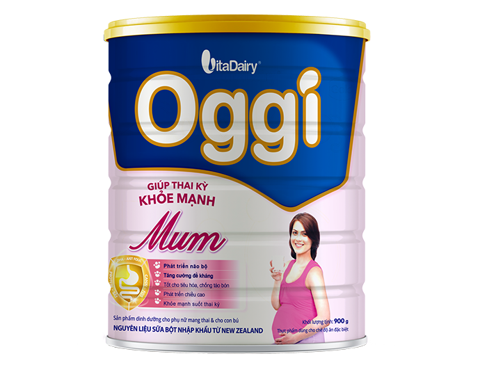 Sữa bột Oggi Mum 900g