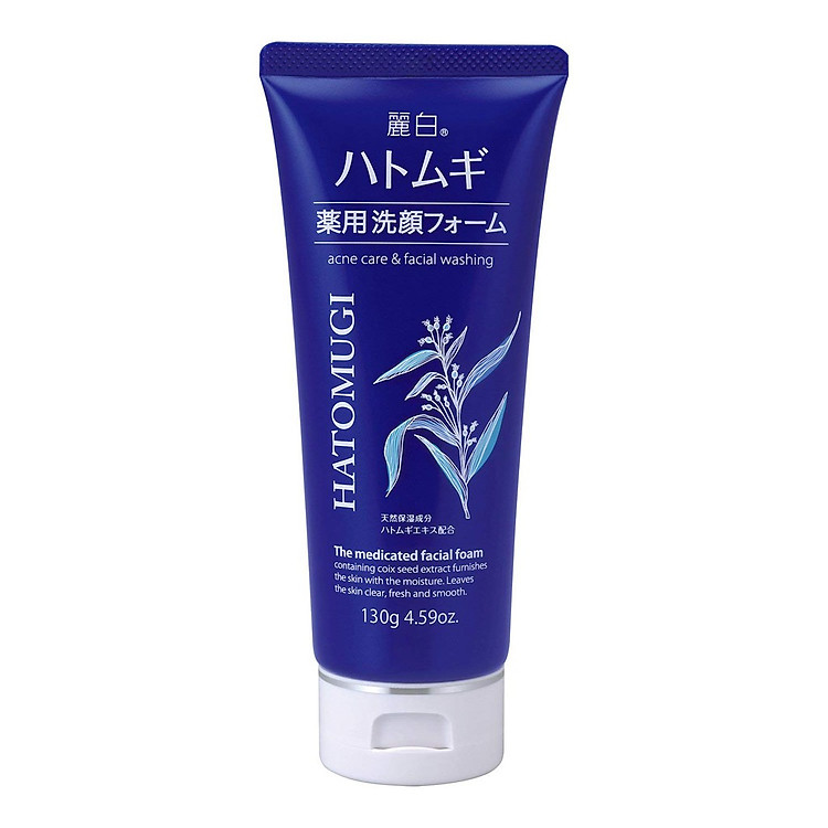 sua rua mat hatomugi the medicated facial foam