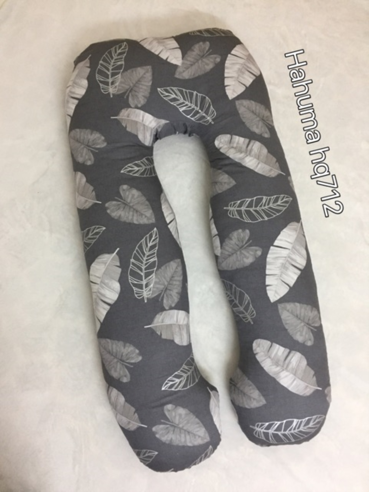 ✉◐✘ VỎ GỐI bà bầu bao áo gối chữ U vải cotton Hàn Quốc