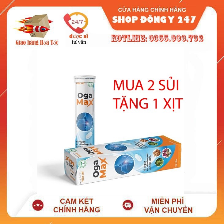 ▲◎♚  ✅Viên Sủi OGA MAX 👍[Freeship] ❤️