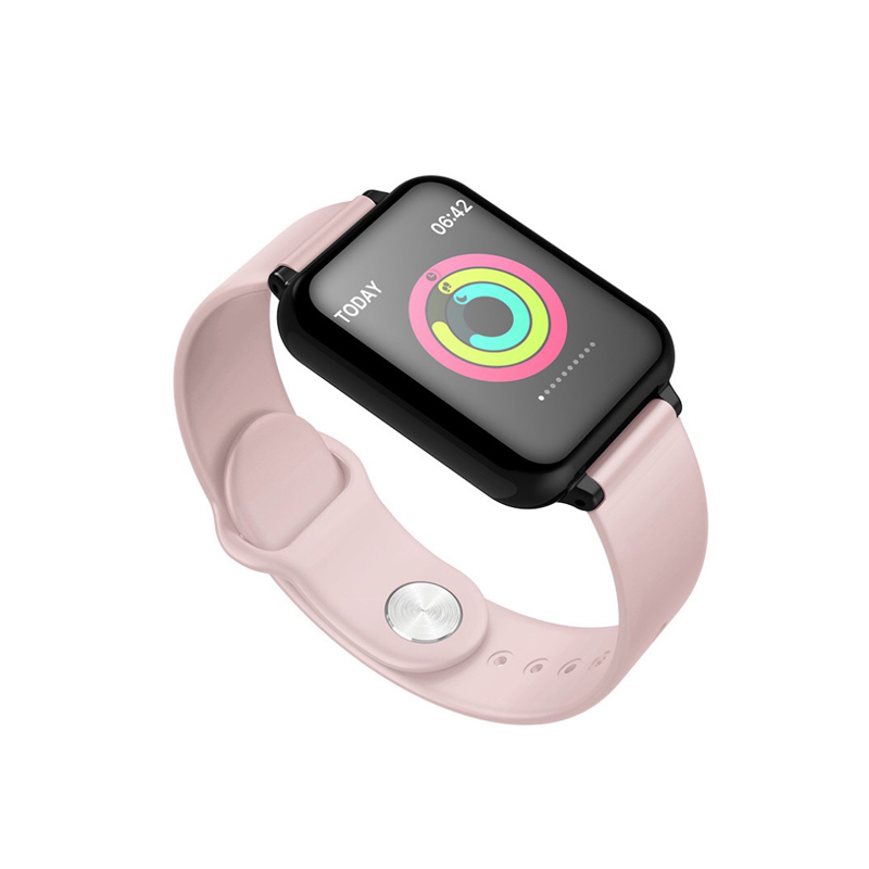Đồng hồ thông minh Smartwatch B57 chống nước kết nối bluetooth theo dõi  nhịp tim huyết áp đếm bước chân thông báo cuộc gọi như Apple Watch bộ phù  hợp Iphone Samsung