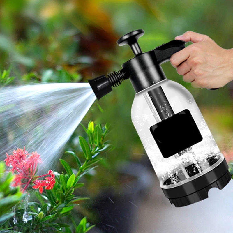 Hand Pump Foam Sprayer Hand Pressurized Foam Sprayer 2 Litre Pressure Foam  Cannon Snow Foam Nozzle