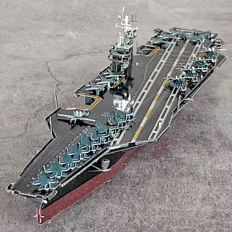 Mô Hình Kim Loại Lắp Ráp 3D Piececool USS Enterprise CVN65 HP083S   ArtPuzzlevn