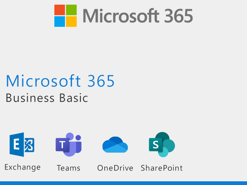 Phần mềm Microsoft 365 Business Basic 12 tháng (Dành cho doanh nghiệp) |  