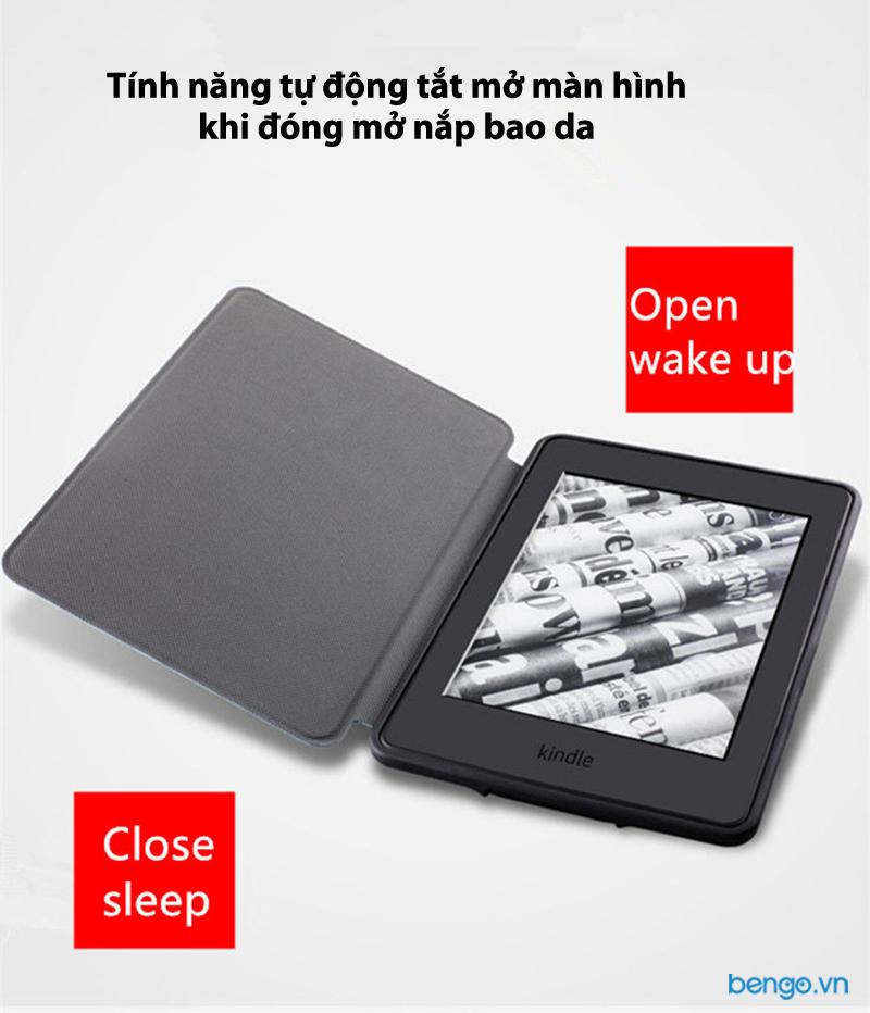 Bao da Kindle Paperwhite 2018 thế hệ 4 (10th) Họa tiết Well Begun is Half Done