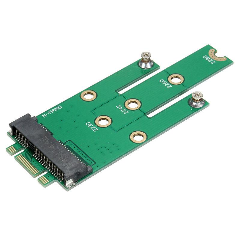 Подключение msata ssd в разъем mini pci e