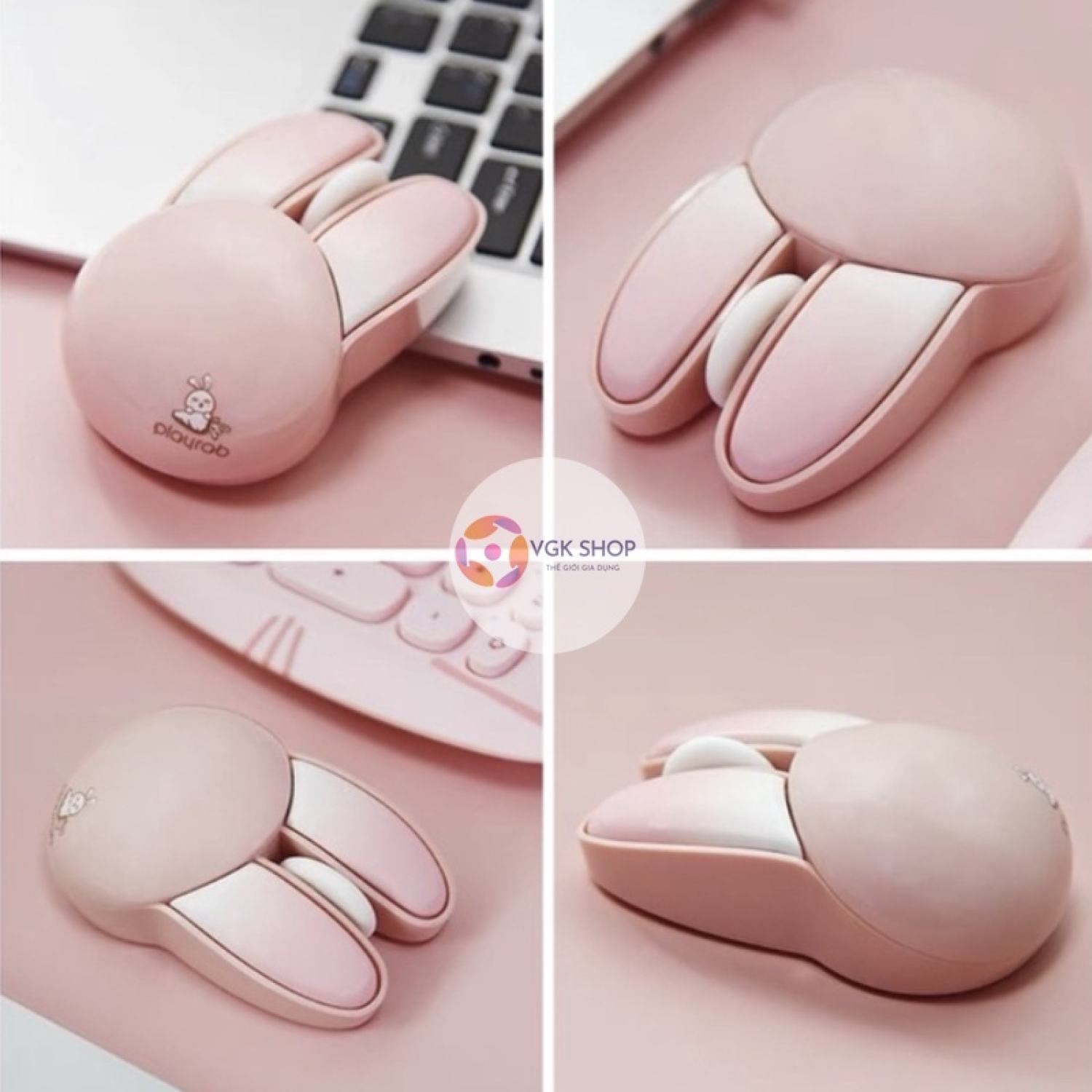 Chuột Không Dây Văn Phòng MOFII CANDY M6 Hình Thỏ Dễ Thương | Lazada.vn