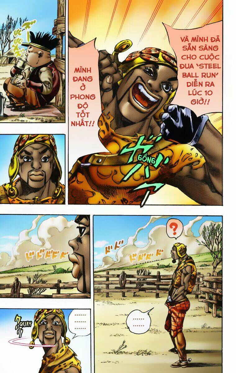 Cuộc Phiêu Lưu Bí Ẩn Phần 7: Steel Ball Run - Trang 21