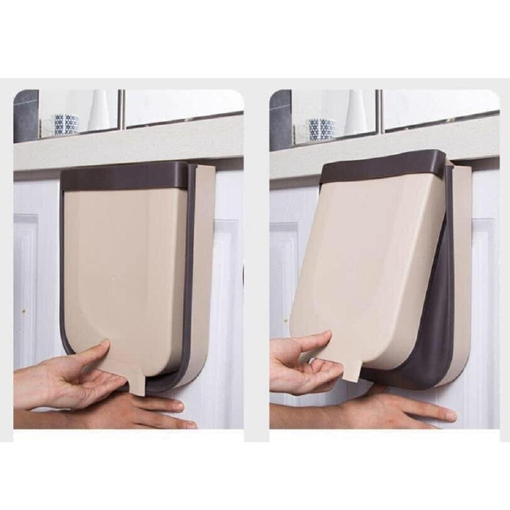 Thùng Rác Thông Minh Gấp Gọn Modosa Treo Tủ Nhà Bếp, Trên Ô Tô Tiện Lợi - Hàng Chính Hãng