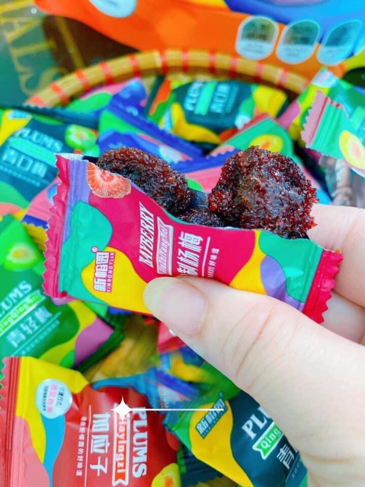 Ô mai mận mix 6 loại túi 500g