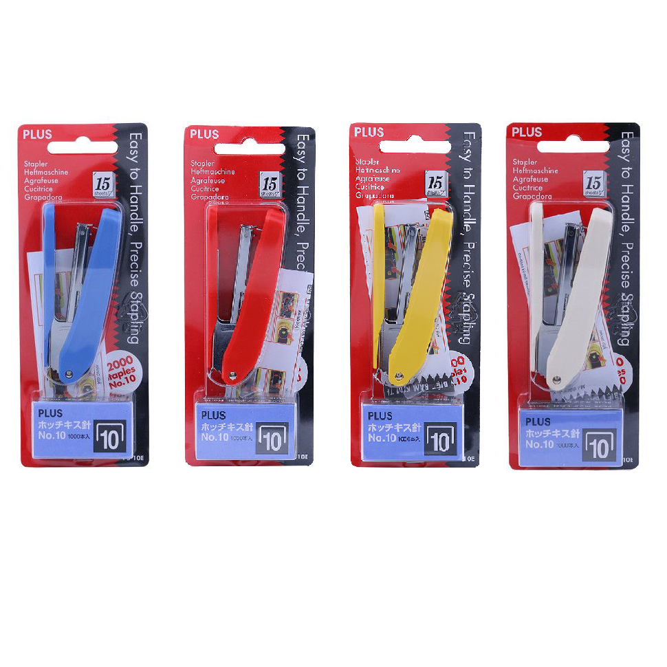 Bấm Kim Plus TR OS 10E - 2 Hộp Kim số 10