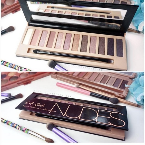 Bảng Phấn Mắt 12 Ô L.A Girl Eyeshadow Collection Nudes