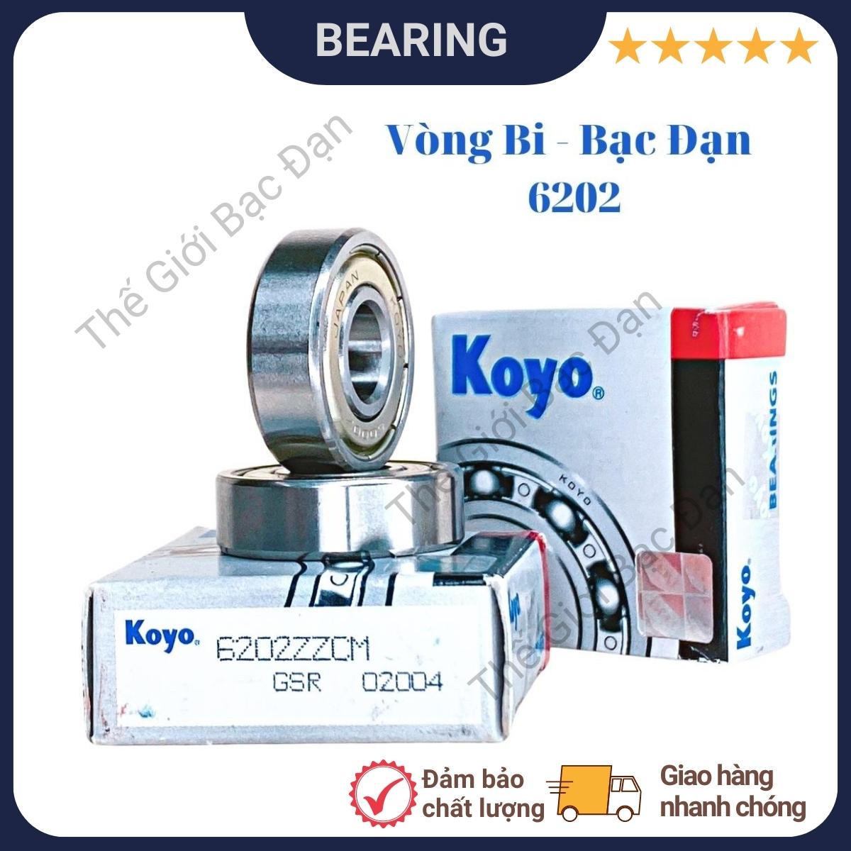 Vòng bi bạc đạn 6202 ZZCM KOYO -Thế Giới Bạc Đạn | Lazada.vn