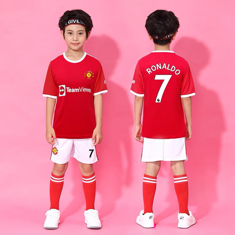 New Design 32 Children S Football Kit Boys and Girls Club World