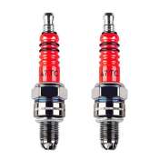 2-Pack A7tc Racing Spark Plugs for 50-150cc Atv Scooters