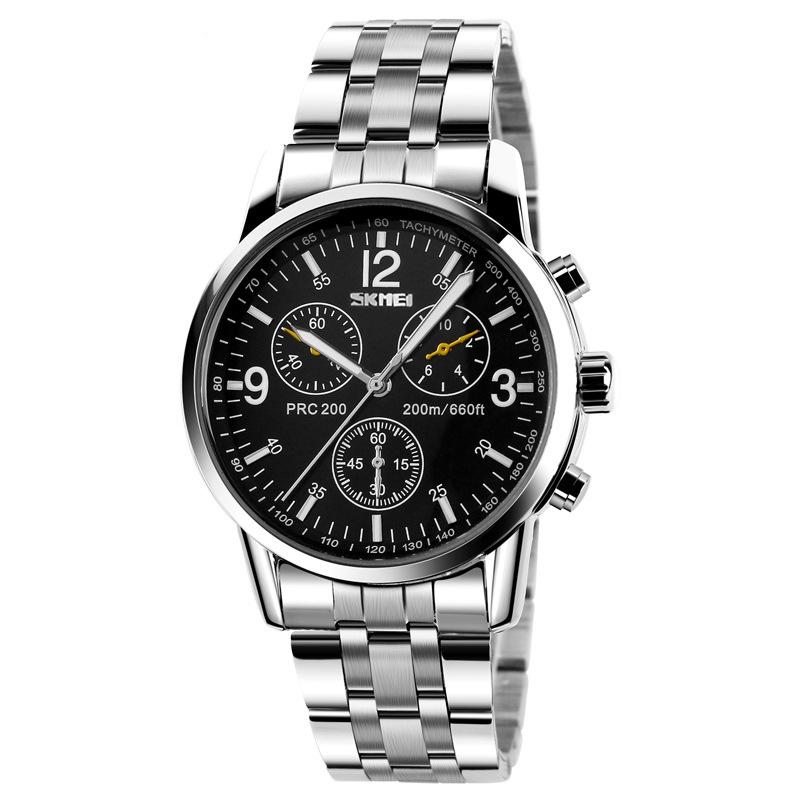 Đồng hồ nam dây inox Skmei 9070 6