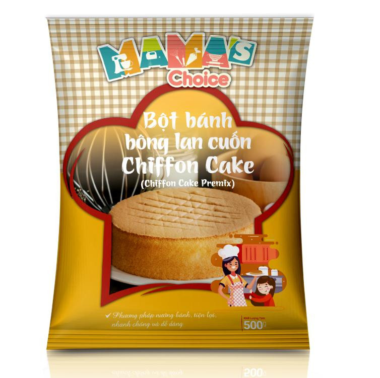 Bot Bong Lan Cuon Chiffon Cake