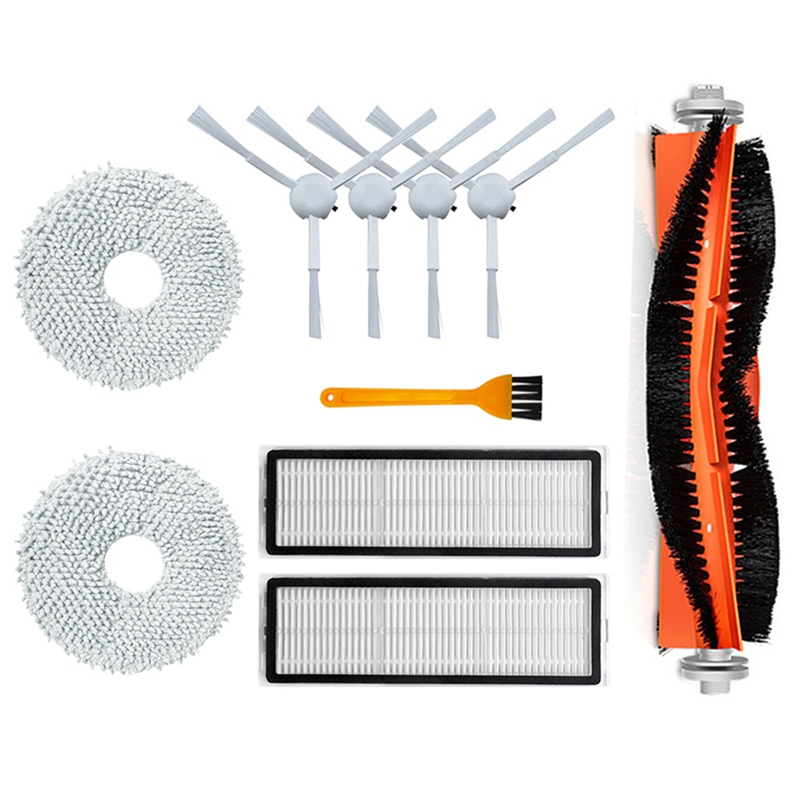 11pcs Front And Rear Hepa Filter Kit Compatible With H7 Cordless Vacuum Cleaner Replacement