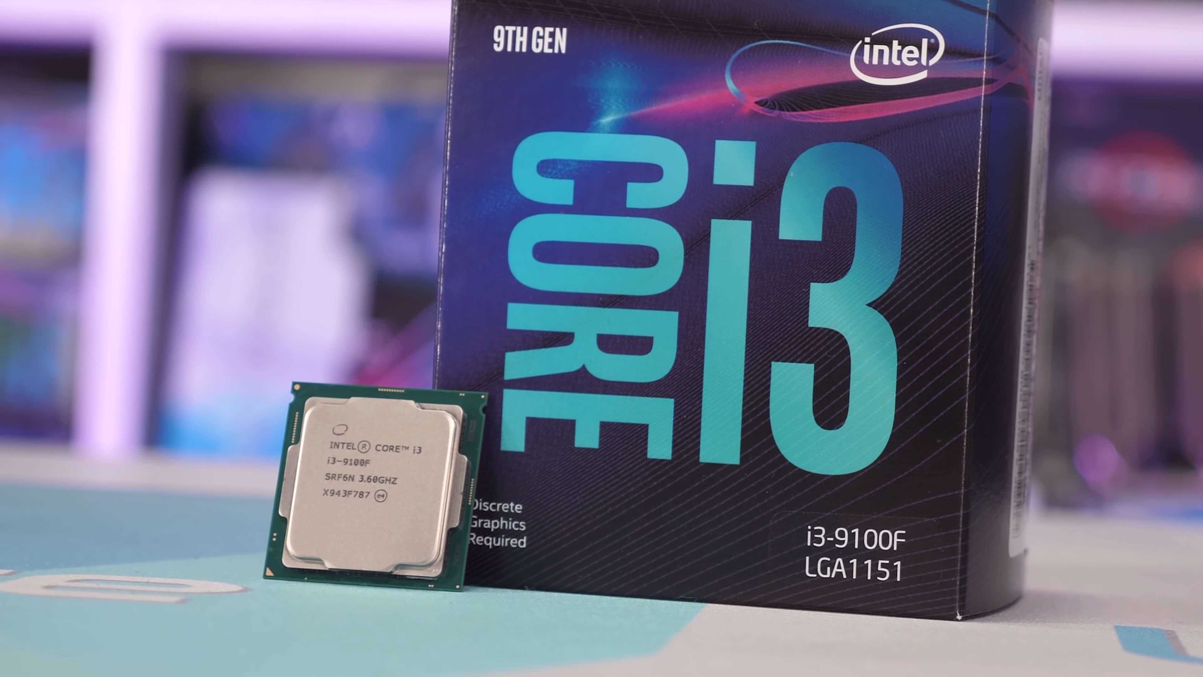 CPU Intel I3 9100F Box Chính hãng | Lazada.vn