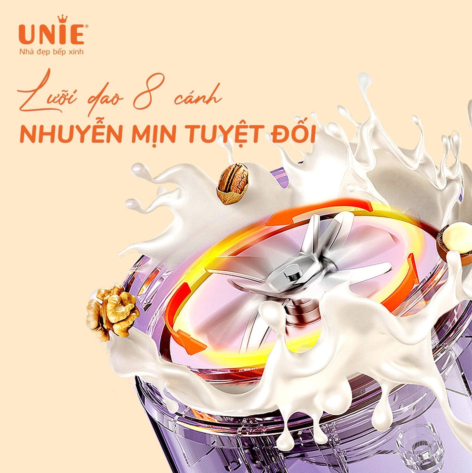 Máy làm sữa hạt Unie