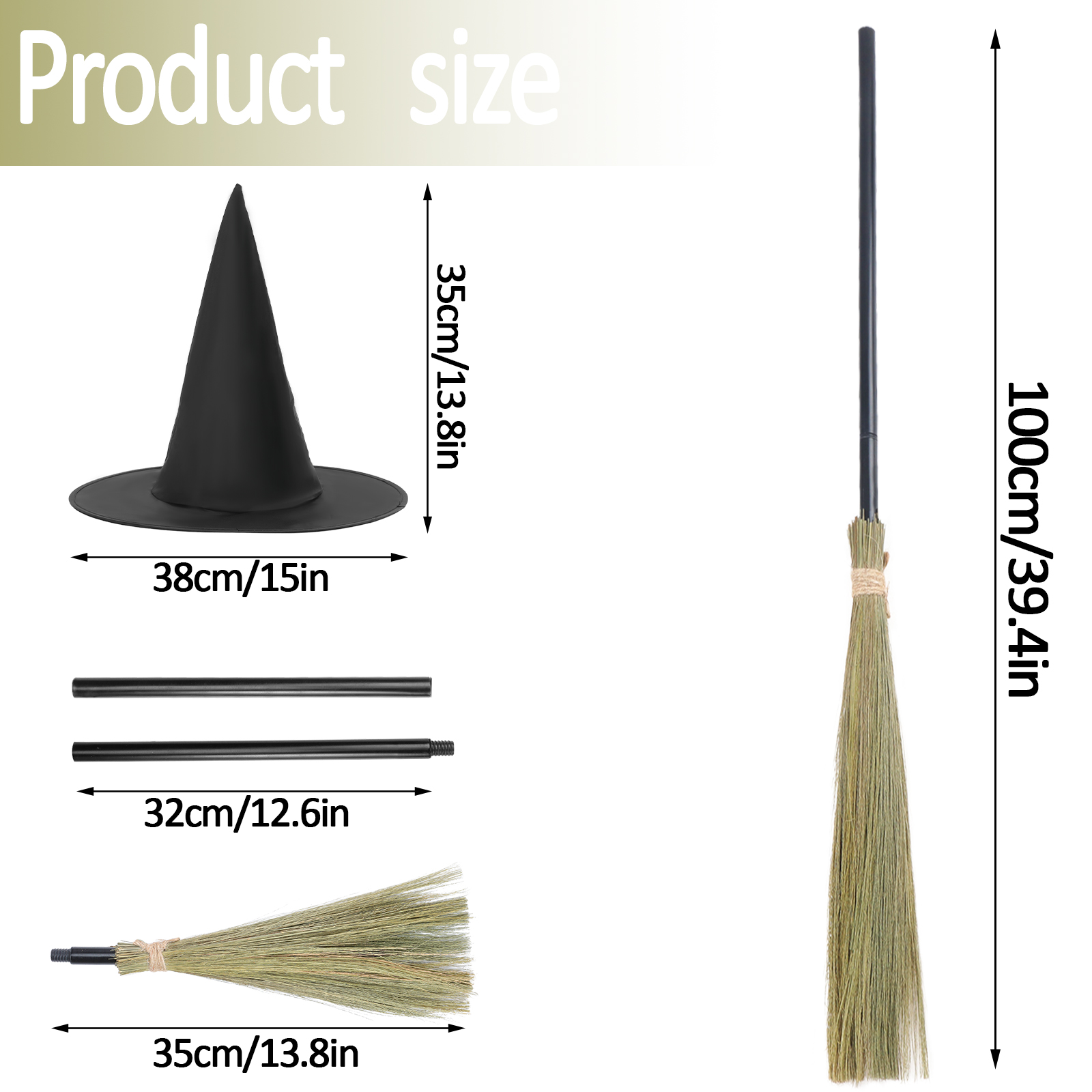 third class lever broom