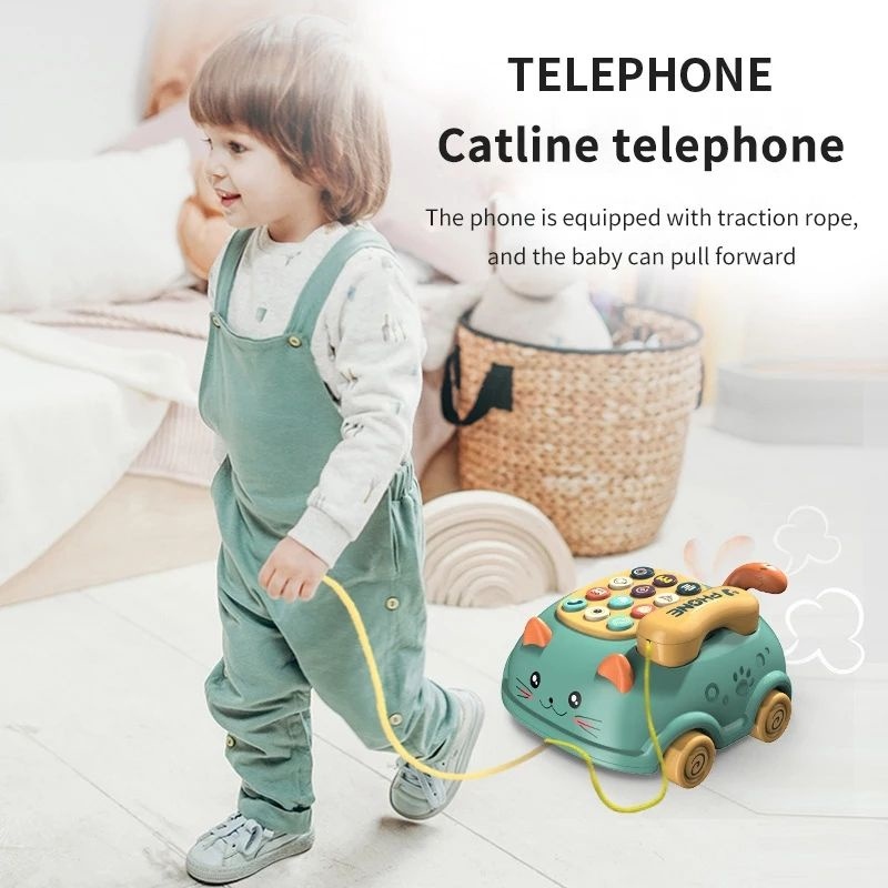 Đồ Chơi Điện Thoại Ô Tô Có Nhạc Và Đèn - Đồ Chơi Phát Nhạc